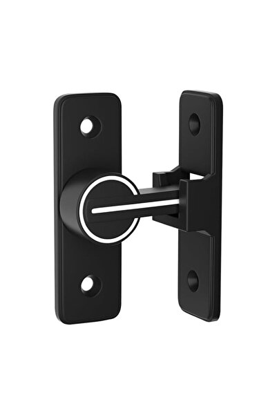 Generic Tazweeq 90° Degree Heavy-Duty Barn Door Lock Hardware, Zinc Alloy Fli...