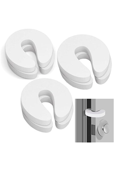 Generic 6Pcs Door Pinch Guard,Door Slam Stopper,Soft Foam Door Slam Stopper S...