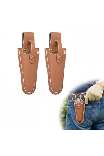 Generic Heavy Duty Leather Pruner Sheath Holster for Garden Tools, Hand Pruni...