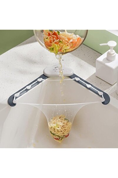 Generic NALACAL Kitchen Triangle Sink Strainer, Foldable Bracket Sink Straine...