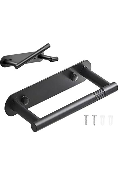 Generic 304 Stainless Steel Wall Mounted Toilet Paper Holder, Swivel Snap Loc...