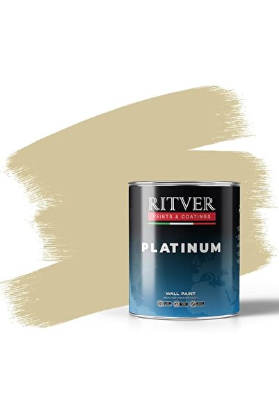 Generic Ritver Platinum Pearl Paint, 1L – Durable Alkyd-Based Coating for Woo...