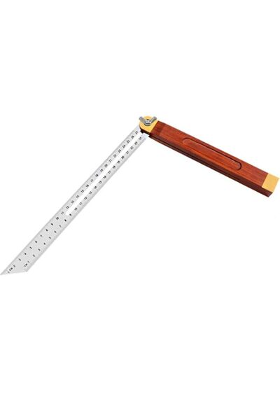 Generic WANGCL 27cm Activity Angle Ruler Protractor Horizontal Sliding T-Beve...