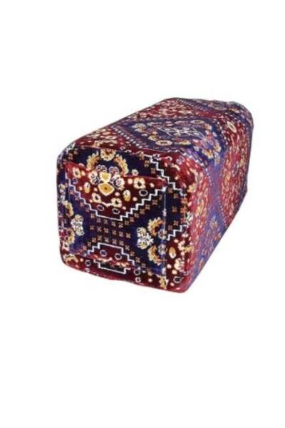 Generic Smart Home Marka for Trips, Travel Pillow, Luxurious Velvet Floor Cushion – Elegant Traditional Design, Size 22*22*48 cm