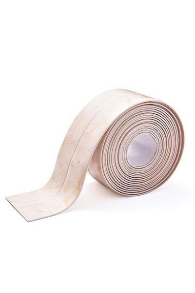 Generic Waterproof Caulk Tape, PVC Self Adhesive Caulk Strip, Caulking Sealan...