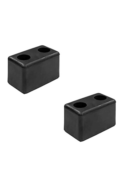 Generic 2pcs Guards Dock Buffer,Rubber Bumper Block Dock Buffers 2 Holes,5.91...