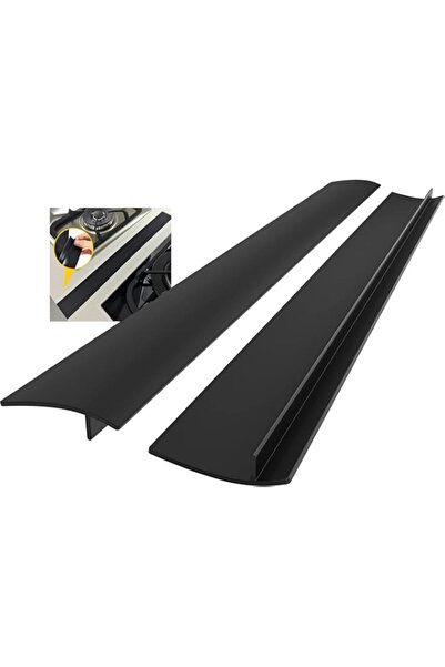 Generic BIGTHREE 2pcs Silicone Counter Seal Gaps Covers, Silicone Kitchen Sto...