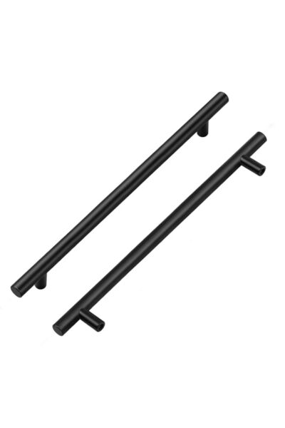 Generic 5 Pack 10 Inch Black Cabinet Handles Matte Black Cabinet Pulls Black ...