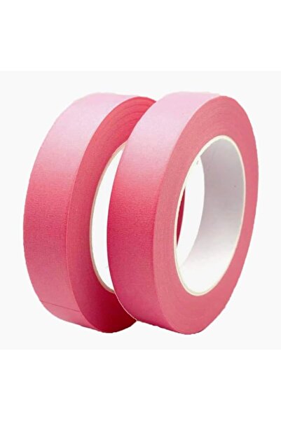 Generic Pink Painters Masking Tape, 1 Inch x 55 Yards, 2 Rolls Pack, Quality ...
