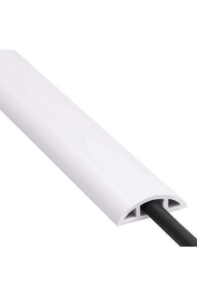 Generic Floor Cord Cover 4ft, Cord Hider Floor White, Floor Cable Management ...