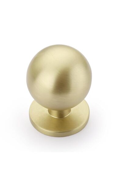 Generic Asidrama 10 Pack Brushed Brass Kitchen Cabinet Knobs, Cabinet Knobs K...