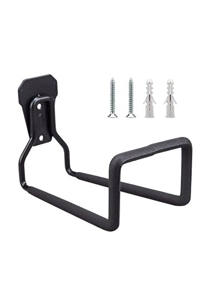 Generic Wall Mount Utility Hook, Black Metal Pipeline Hook, Garage Storage Or...