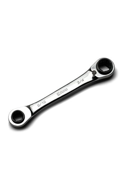 Generic Capri Tools 4-in-1 120-Tooth Box End Reversible Ratcheting Wrench, 9/...