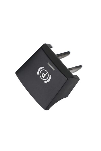 Generic Black Switch Parking Brake Switch Button Cover Car Trim Console Handb...