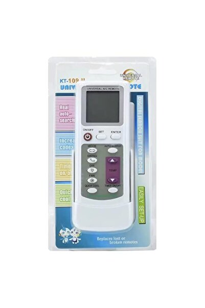 Generic Universal AC Remote Control KT-109 II, Easy Setup, Works With Most AC...