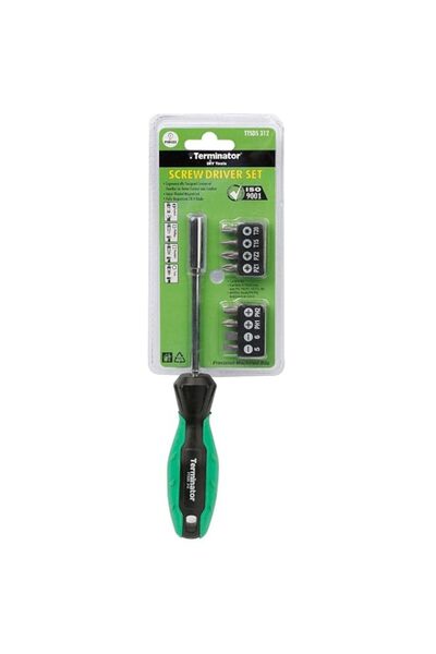 Generic Screw Driver Terminator Set 9-Pieces