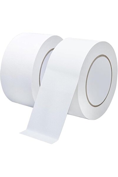 Generic 2 Roll White Duct Tape Heavy Duty Waterproof, 7.5 Mils Thickness Stro...