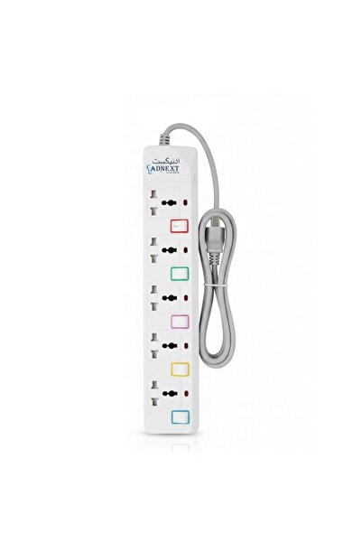 Generic Extension Cord with 5-Outlet - 3 Meter Multi Plug Extension Cable for...