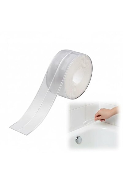 Generic Clear Caulk Tape - Waterproof Self-Adhesive PVC Sealant Strip, Strip ...