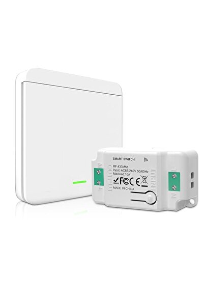 Generic Wireless Light Switch Set, Wireless Wall Switch, 30 M Range, Indoor W...