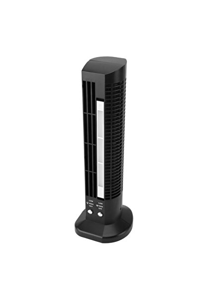 Generic RiToEasysports Mini Portable Bladeless Tower Fan with Light Quiet Ope...