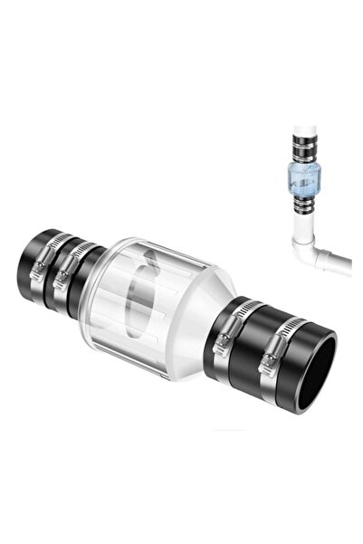Generic SKEIDO 2 Inch Silent Sewage Pump Check Valve Spring-Loaded Flapper De...