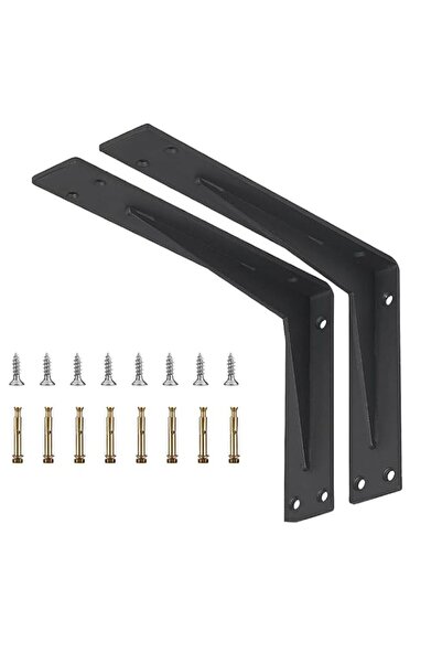 Generic Rubik Shelf Brackets 15.5 inch - 2pcs Wall Mounted Triangle Heavy Dut...