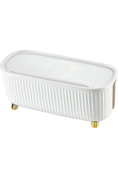 Generic Cable Management Box, Insulated Plastic Cable Organizer Box with Lids...