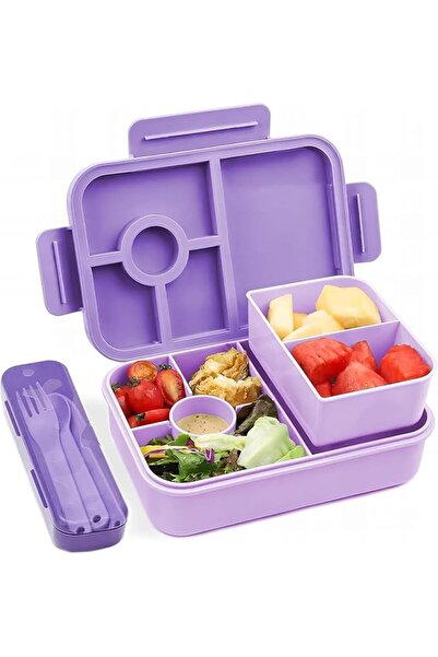 GENERAL Bogookat Bento Box for Kids, Bento Box for Adults, 1300Ml/45Oz Bento ...