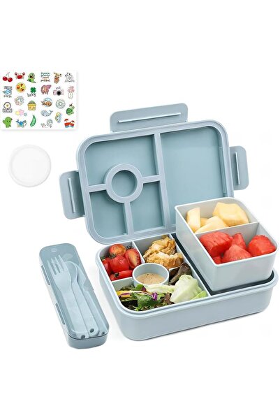 GENERAL Bogookat Bento Box for Kids, Bento Box for Adults, 1300Ml/45Oz Bento ...