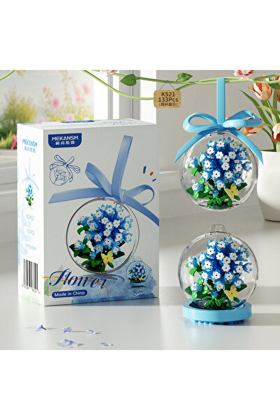 Choice K521 With Box Roses Building Blocks Photo Frames Flower Bouquets Tulip...