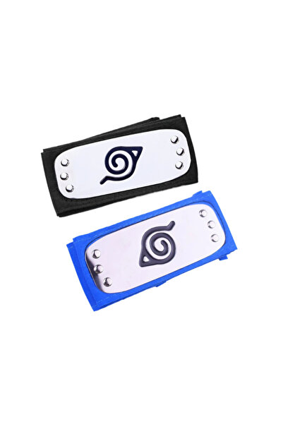 choice2 Bandai 2 PCS Naruto Konoha Ninja Headband Cosplay Forehead Protector ...
