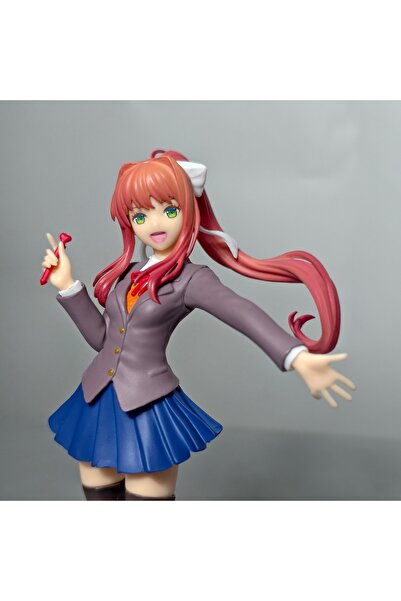 Choice1 Bandai Monika 17cm 6.69 inch Anime Sayori Monika Figures Pvc Statue D...