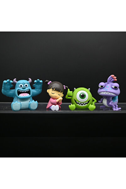 Choice WHITE Q Version University Monsters Inc Anime Figures Michael Wozosky ...