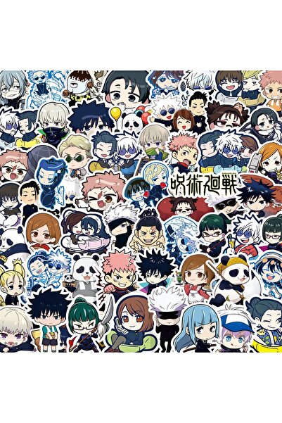 Choice Bandai 100PCS 65/80/100PCS Anime Jujutsu Kaisen Stickers Satoru Gojo C...