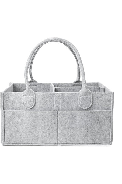 choice2 B Baby Felt Storage Nursery Organizer Basket Infant Diaper Bag with H...