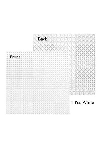 Choice9 White 14 Colors 32*32 Dots Double Sided Baseplate Building Blocks Cla...