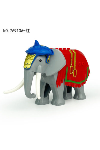 Choice1 76913A Middle Ages Knight Imperial War Elephant Animal Building Block...
