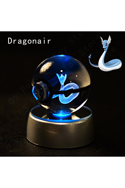 Choice 35 Dragonair Pokemon Crystal Ball 3D Mewtwo Pikachu Gengar Pokeball 3D...