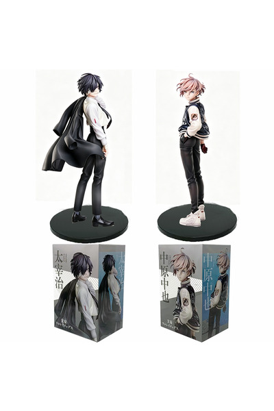 Choice3 Bandai 2pcs with box New Bungo Stray Dogs Dazai Osamu Figurine Nakaha...