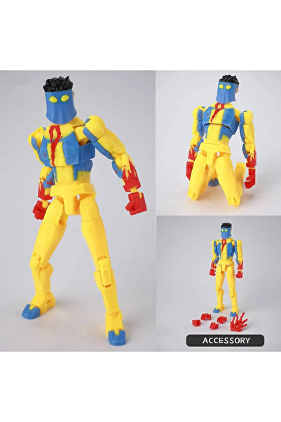 Choice9 Shiesty Invincible Mark Lucky 13 Multi Movable Action Figure Diy Asse...