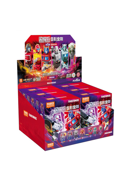 Choice مجموعة شخصيات ترانسفورمرز GV05-6PCS من Blokees، تتضمن 6 قطع: ميغاترون،...