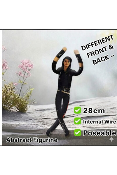 choice2 C Hot Anime Michael Jackson Cosplay Prop Doll Plush Stuffed Figure Do...