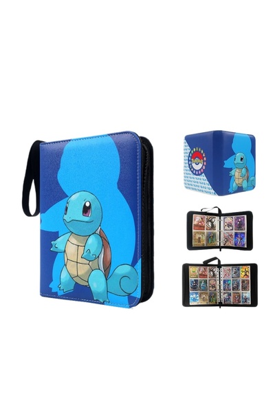 Choice3 Bandai Nine-grid cardless Style 4 Squirtle Bulbasaur Card Binder Anim...