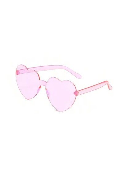 Choice5 5PCS Light Grey 5pcs Heart Loving Gasses for Women Jelly Color Framel...