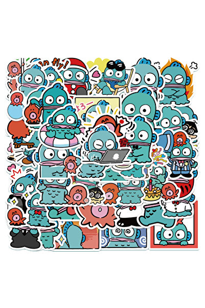 Choice1 50PCS 10/30/50pcs Sanrio Ugly Fish Hanton Graffiti Stickers Funny Car...