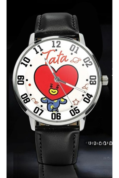 Choice1 tata BT21 cartoon cute student watch kawaii pointer type round quartz...
