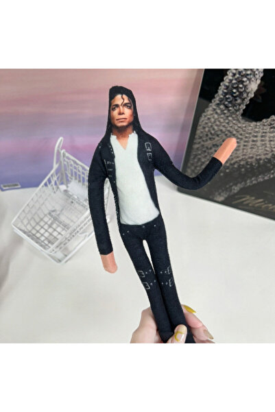 Choice6 Type I 1PC Michael Jackson Bendable Plush Doll Built-in Iron Wire Fra...