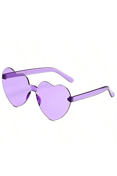 Choice4 5PCS light green 5pcs Heart Loving Gasses for Women Jelly Color Frame...