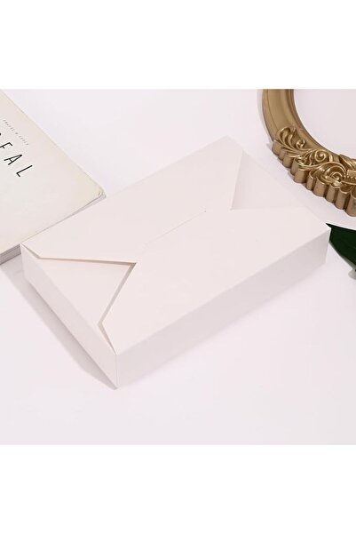 Red Dot Gift Red Dot Gift Box 12-Pack of White Envelope-Shaped Biscuit Box Mo...